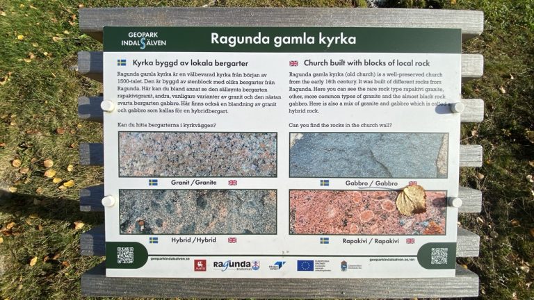Ragunda gamla kyrka sign